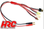 HRC9123 Ladekabel Multi Deans/Tamiya/Mini Tamiya/TRX